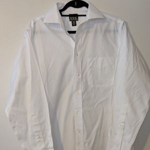 💥Jos A Banks White tailored shirt
